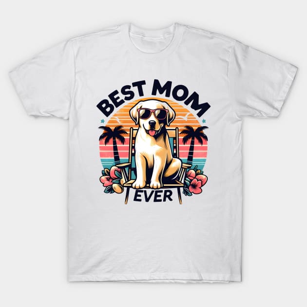 happy mother's day dog moms funny T-Shirt by Oasis Designs